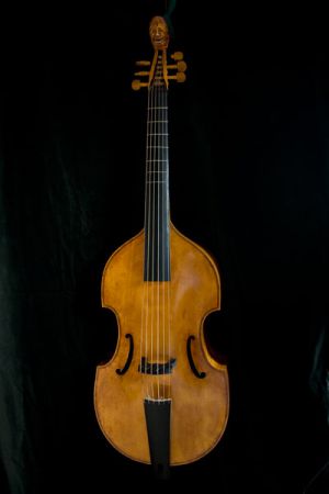 6-string bass viol after Henry Jaye (Londen 1619)
