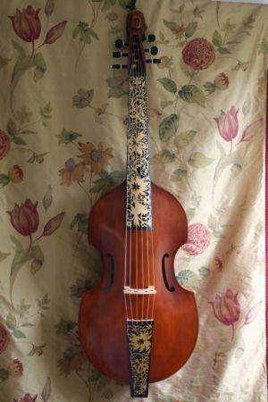 6-string bas viol after Joachim Tielke (Hamburg 1683)